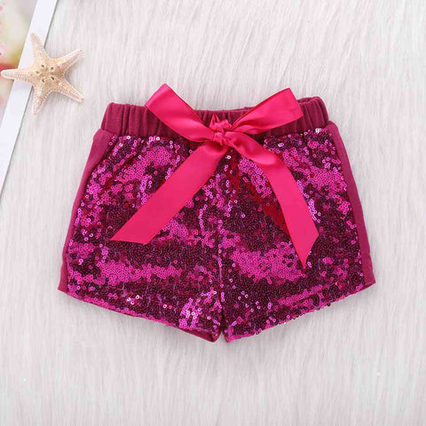 Sequin Elastic Waist Shorts
Accessories: No
Pattern type: Multicolored
Style: Casual
Features: Contrast sequin
Length: Shorts
Material composition: 95% polyester, 5% spandex
Care instructions:Casual Shorts
