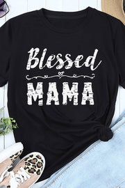 BLESSED MAMA Graphic Tee -