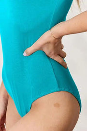 Basic Bae Full Size Round Neck Short Sleeve Bodysuit -