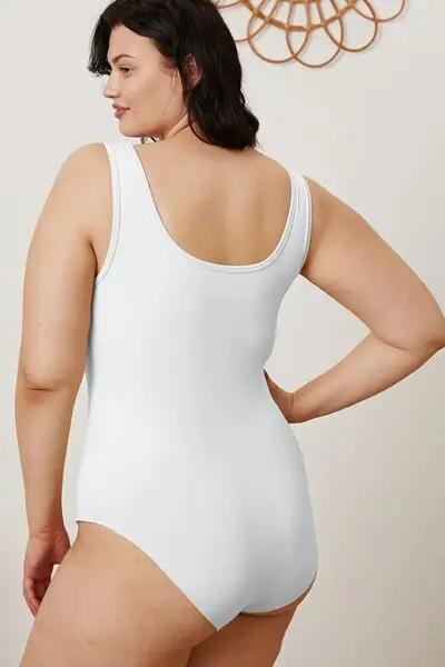 Basic Bae Full Size Square Neck Sleeveless Bodysuit -