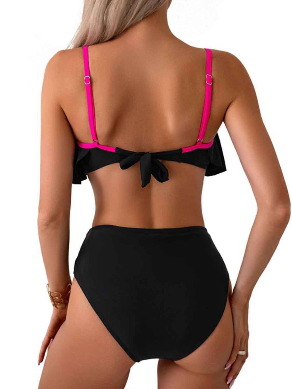 Spaghetti Strap Notched Bikini Set Faith & Co. Boutique