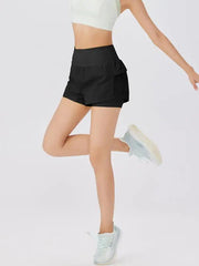 New loose casual breathable fitness yoga quick-drying culottes sports shorts -